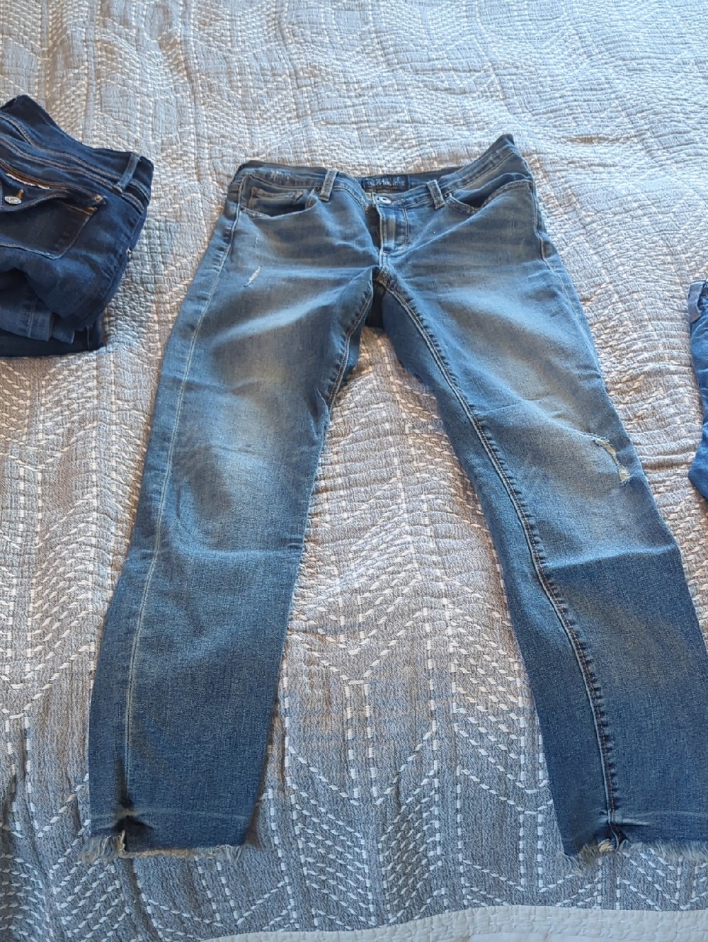 Lucky Brand Women’s Skinny Jeans in Washed Blue